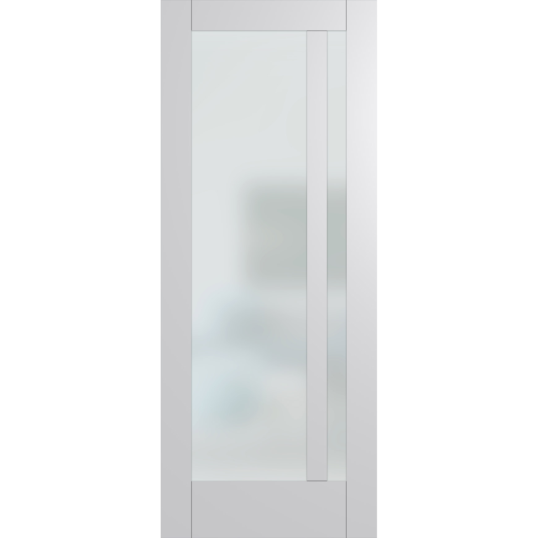 Hume Doors HAM10 White Frost