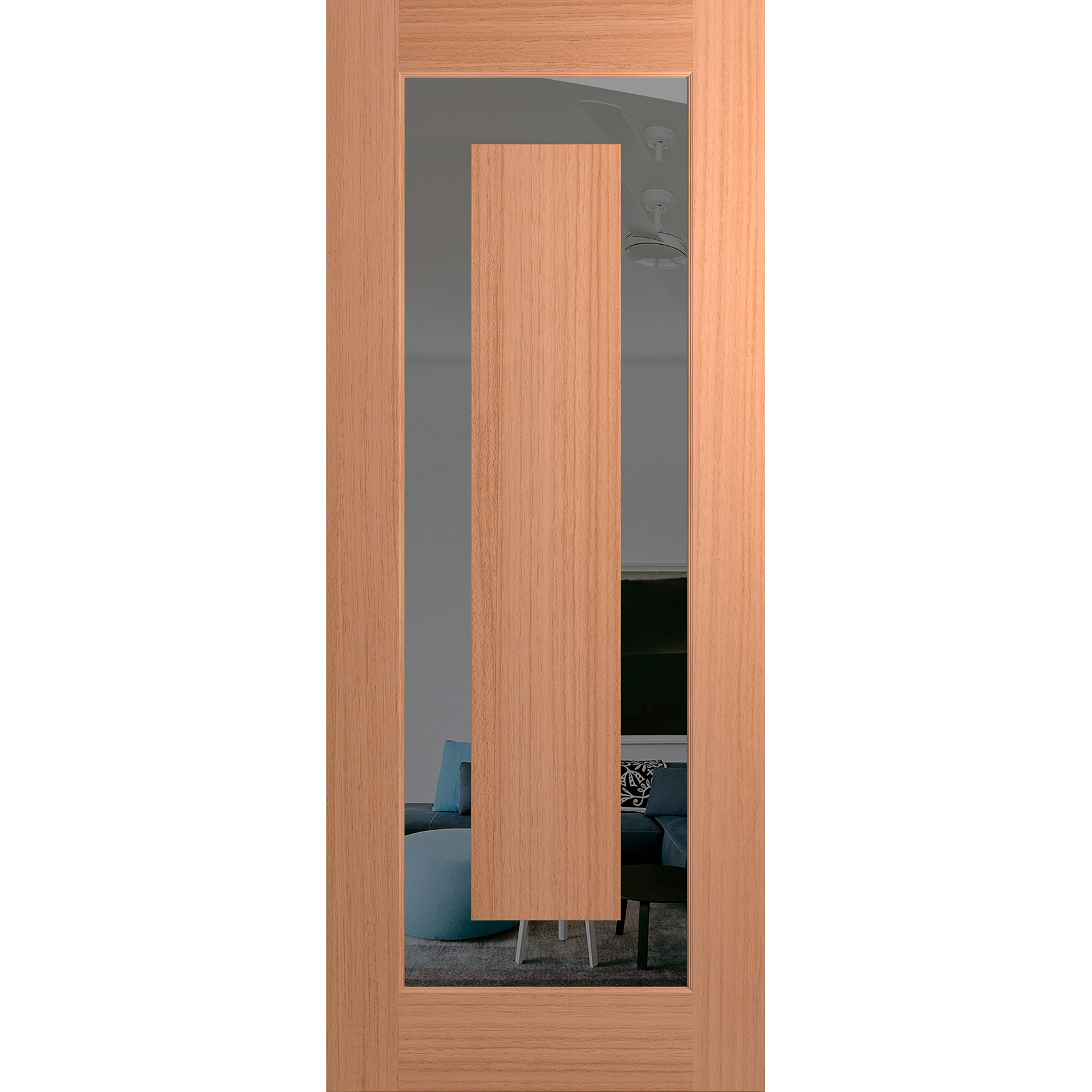 Hume Doors Illusion XIL1 SPM Grey Tint