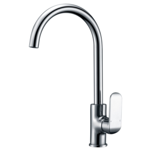 ikon kara gooseneck sink mixer chrome hyb11102
