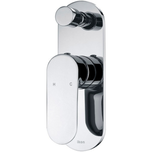 ikon banda wall mixer diverter chrome hyb22-501