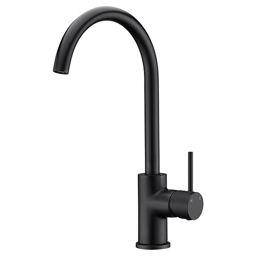 ikon hali sink mixer black hyb88-101-b