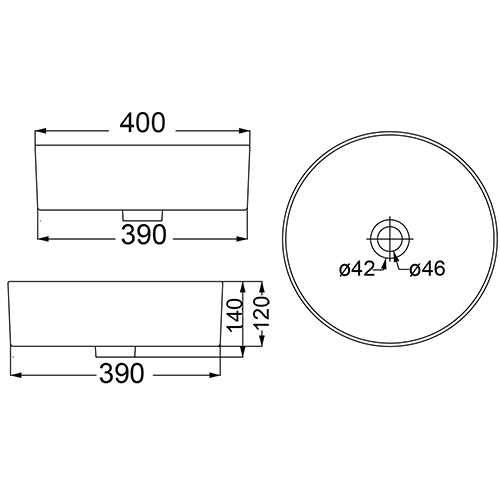 ikon kara basin hdi-22-401-s