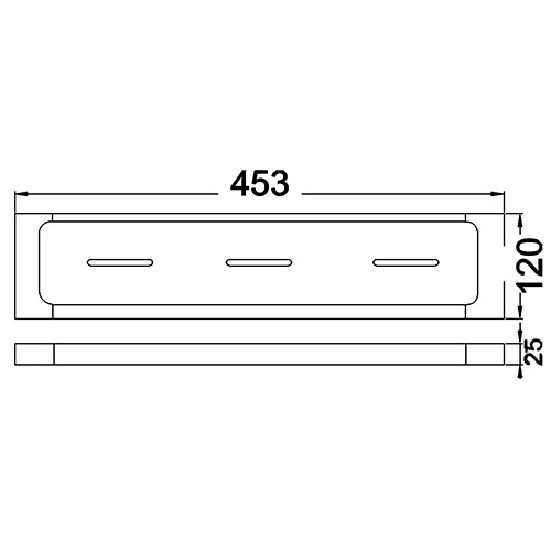 ikon seto metal shelf 3812-s