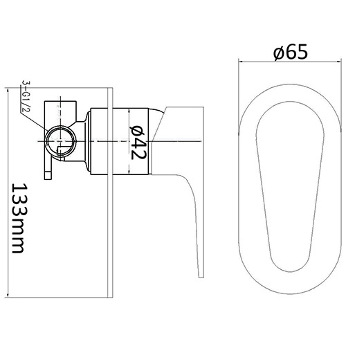 Lava Wall Mixer - Image 2