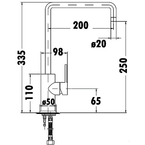 Opus Sink Mixer - Image 3