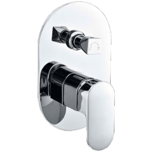 Pine Wall Mixer With Diverter