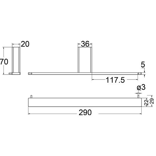 Aiko Toilet Roll Holders - Image 3