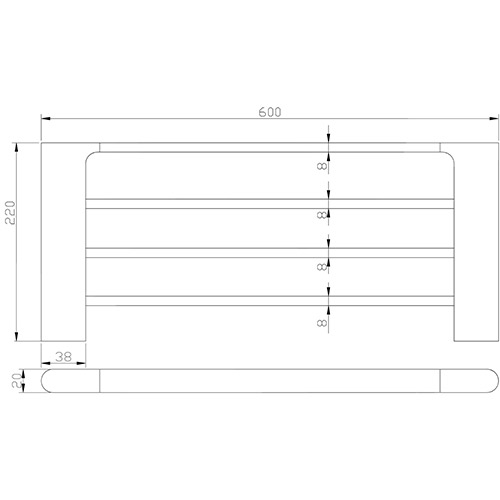 Cora Towel Rack - Image 4