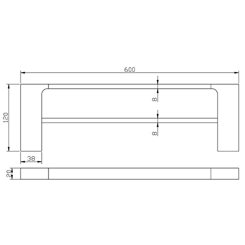 Eden Towel Rail - Image 8
