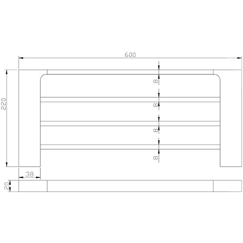 Eden Towel Rack - Image 3