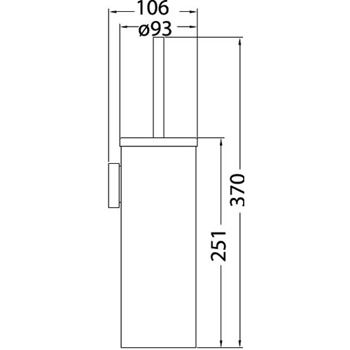 Sara Deluxe Toilet Brush - Image 2