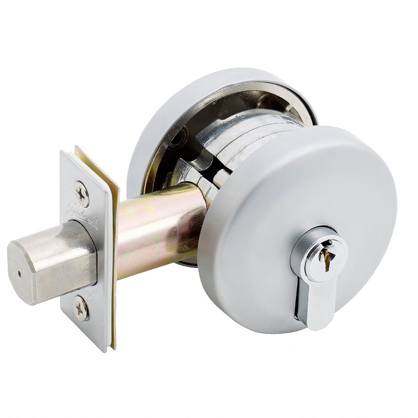 Gainsborough Neue Smooth Round Deadbolt Elegant Building Supplies