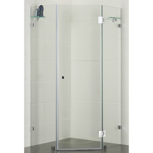 PLT Frameless Diamond Shower Screen