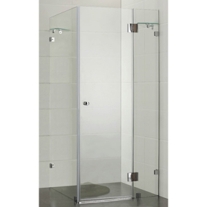 PLT Frameless Square Shower Screen