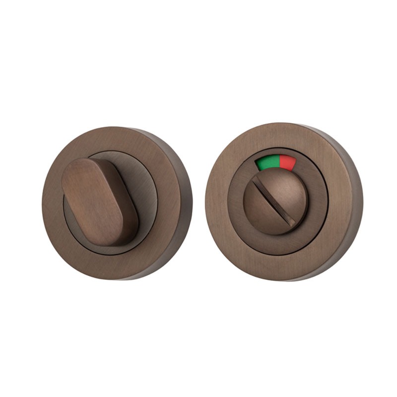 Iver Round Concealed Fix Privacy Turn With Indicator - Image 9