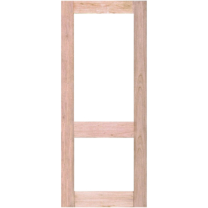 French 2L Solid Timber Door
