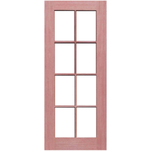 French 8L Solid Timber Door