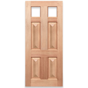 Colonial 6P GL Solid Timber Door HMCB
