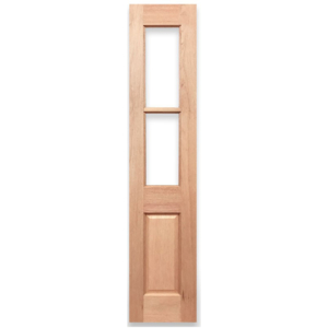 Half French 2L Solid Timber Sidelight