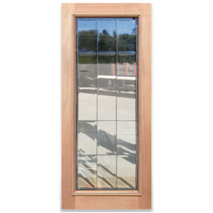 TQA 15L CL LL Triple Glazed Solid Timber Door