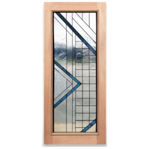 TQA-Modern-R-LL Triple Glazed Solid Timber Door