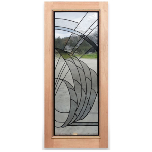 TQA Swan R LL Triple Glazed Solid Timber Door