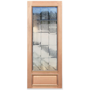TQAA Triple Glazed Solid Timber Door