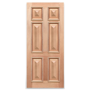Colonial 6P Solid Timber Door HMCB