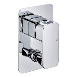 Nova Style Two Wall Mixer With Diverter