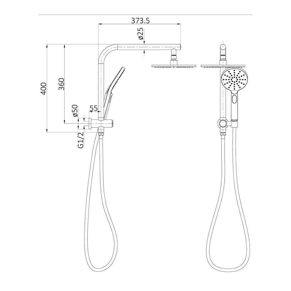Regal Mini Multifunction Shower - Image 3