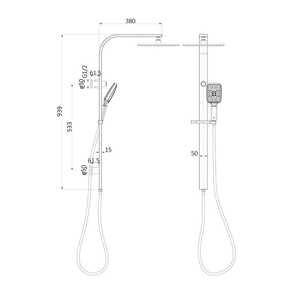 Sando Multifunction Shower - Image 3