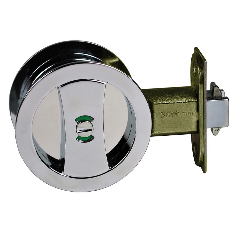 Nidus Round Concealed Cavity Sliding Lock - Image 3