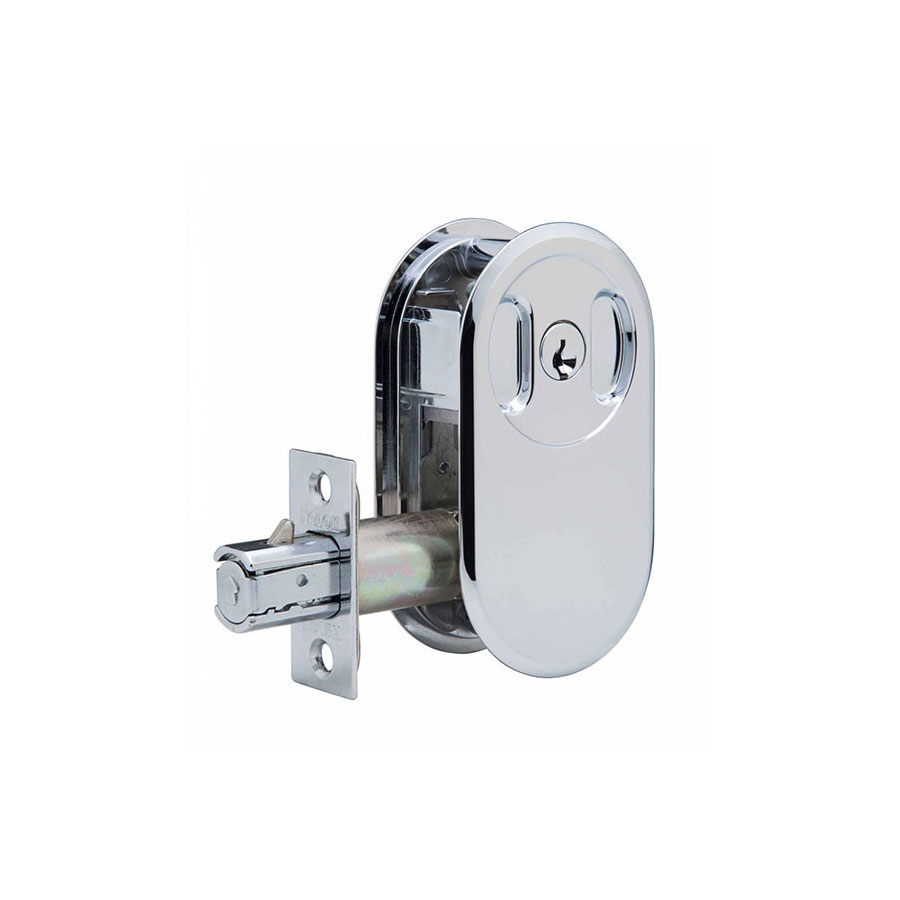 N2lok Domaine Round Lockable Cavity Door Lock - Image 2